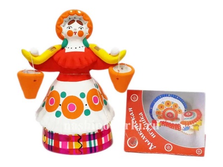 Дымка Барыня с коромыслом 11см арт. 897112