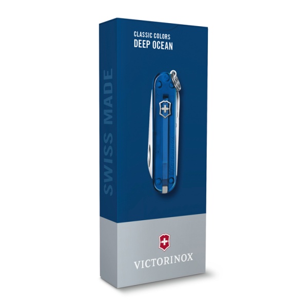 Нож-брелок Classic SD Colors Deep Ocean VICTORINOX 0.6223.T2G 