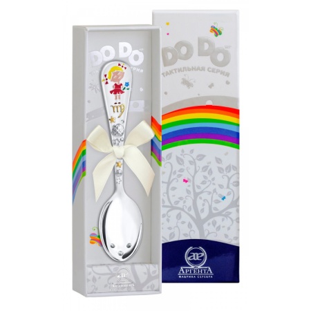 Тактильная ложка "Зодиак-Дева" Артикул: 1148ЛЖ05008, Ф2840101, магазин 