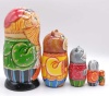 Матрешка Матрешки сказки "Колобок" 16 см. 5 мест арт. 684523 русских сувениров  