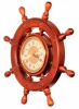 ШЧСТ-С02 Штурвал сувенирный, часы (8 ручек) арт. ШЧСТ-С02 купить