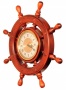 ШЧСТ-С02 Штурвал сувенирный, часы (8 ручек) арт. ШЧСТ-С02 купить