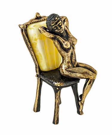 Фигурка из латуни Девушка Утро 25х53 мм. арт. 1201