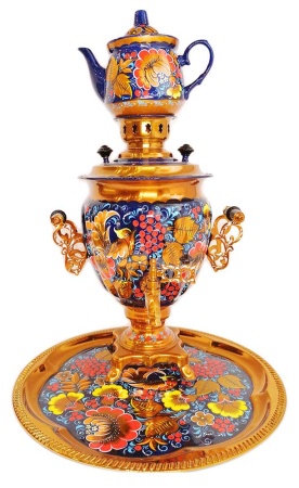 Самовар электрический набор 3 литра "Сказка" арт. 7622622 