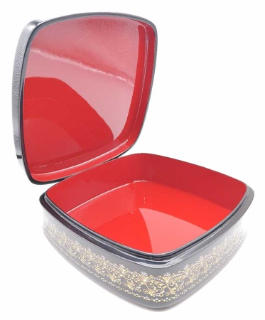 Авторская высокохудожественная шкатулка Палех "Царевна лягушка"  15х15 см. арт. 6846522 