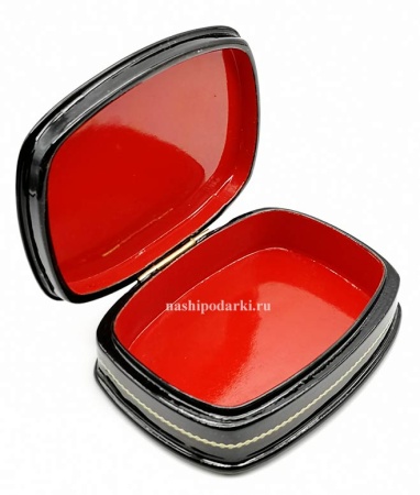 Шкатулка Холуй "Снегурочка"  10х8 см. арт. 83689