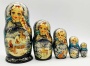 Матрешка "Зима" 19 см. 5 мест арт. 74198