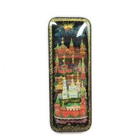 Шкатулка Холуй "Москва" 6х16см арт. 1118057