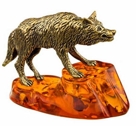 Волк 58х45 мм. арт. 436