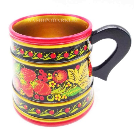 картинка Хохлома Кружка 10х10см Арт. 89766.1 магазин подарков