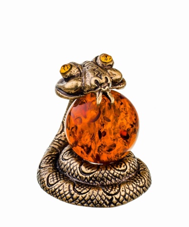 Змейка с шариком 26х27 мм. арт. 211.2