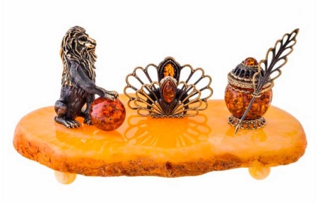 Письменный набор с чернильницей 240х255 мм. арт. №2 1230 