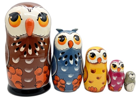 Матрешка сова