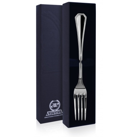 Серебряная вилка столовая "Элегант" Артикул: 127ВЛ01001, магазин 