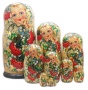 Матрешка матовая "Рябинка" 27 см. 10 мест арт. 487617