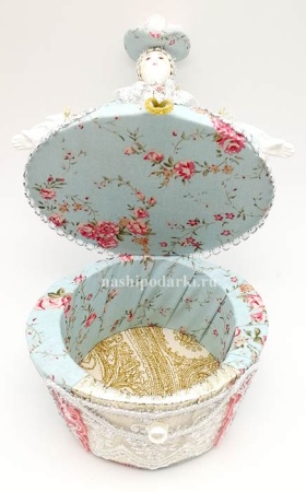 Кукла шкатулка 16см арт. 84578