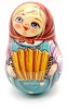 Неваляшка авторская 12 см. арт. 5481333