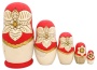 Матрешка жжонка 5 мест 16см арт. 745333