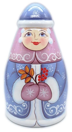 Снегурочка футляр 15 см. арт. 87553762