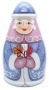 Снегурочка футляр 15 см. арт. 87553762