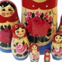 Матрешка Семеновская 7 мест 17 см арт. 1118267