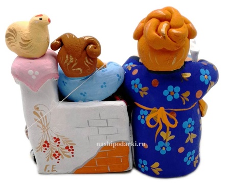 Печка ковровская игрушка 9х9 см. арт. 34643611