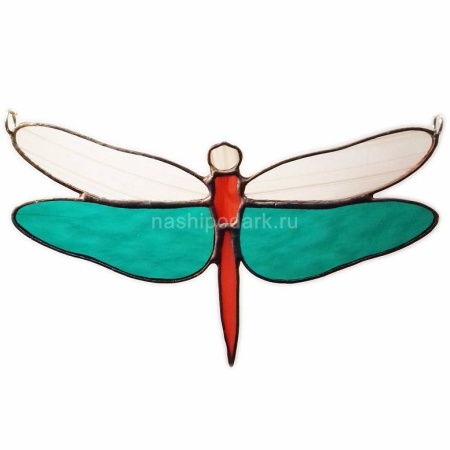 Витражная подвеска "Стрекоза" 7х14см Арт. 150319547 