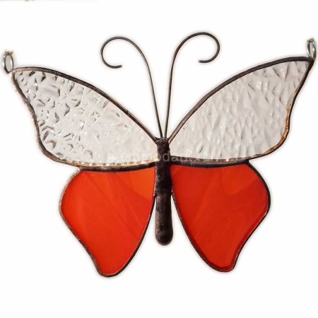 Витражная подвеска "Бабочка" 9х10см Арт. 150319550 