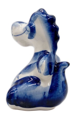 Дракон фигурка под гжель 8 см арт 7657322
