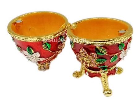 Яйцо фаберже с пчелкой 10см арт. 421173 