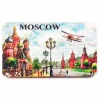Магниты с Москвой "Кремль" 9х5см Арт. 140219267