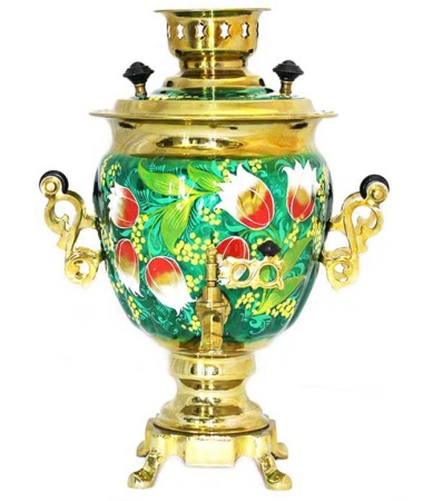 Самовар электрический с росписью, 3 литров, «Образец №3» 