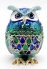 Шкатулка Фаберже Сова 6 см. арт. 65244
