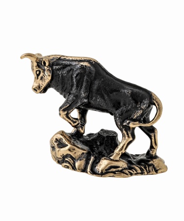 Бык Брангус без подставки 40х30 мм. арт. 1521.1