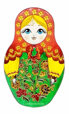 Магнит матрешка  6 см. арт. 875547