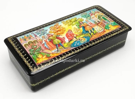 Шкатулка мстера царевна лягушка 18х8см арт. 986325