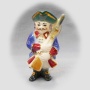 Майолика елочная игрушка "Солдатик" 10х6см арт. 1118556 