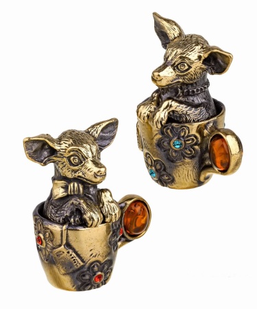 Наперсток Чихуа-Хуа в чашке 35х44 мм. арт. 803