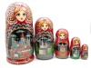 Матрешка Москва 5 мест 17см арт. 54674222