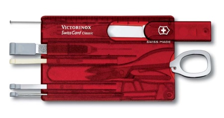 Швейцарская карточка SwissCard Classic VICTORINOX 0.7100.T 
