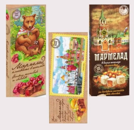 Мармелад натуральный сок Ассорит 3 штуки арт. 7657535233