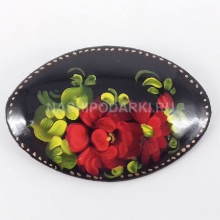 Брошь "Жостово" 5х7см арт. 4372325 