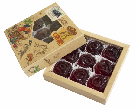 Мармелад натуральный "С черной смородиной" 300 гр. арт. 9877633