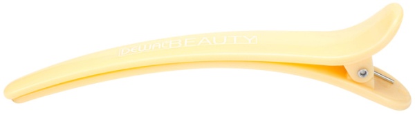 Зажимы для волос (5 шт) DEWAL BEAUTY DBCH86yellow 