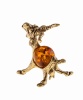 Фигурка из латуни Козочка 25х32 мм. арт. 534