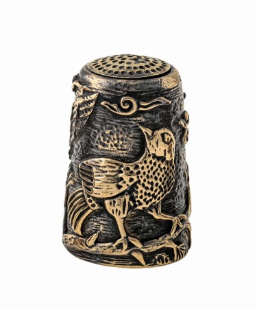 Наперсток Птички Свиристели 20х30 мм. арт. 1518.1