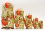 Матрешка "Рябинка"  высокохудожественная 19 см. 5 мест арт. 635638  Матрешка "Рябинка"  высокохудожественная 19 см. 5 мест арт. 635638