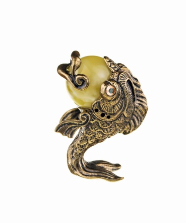 Рыбка Добрый карп 22х31 мм. арт. 235