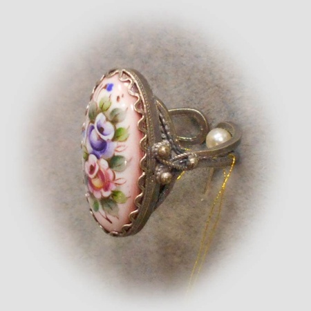 картинка Ростовская финифть Брошь арт. 1118455 