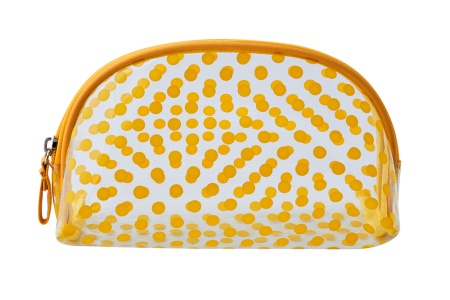 Косметичка "Горох" DEWAL BEAUTY BG-12yellow 